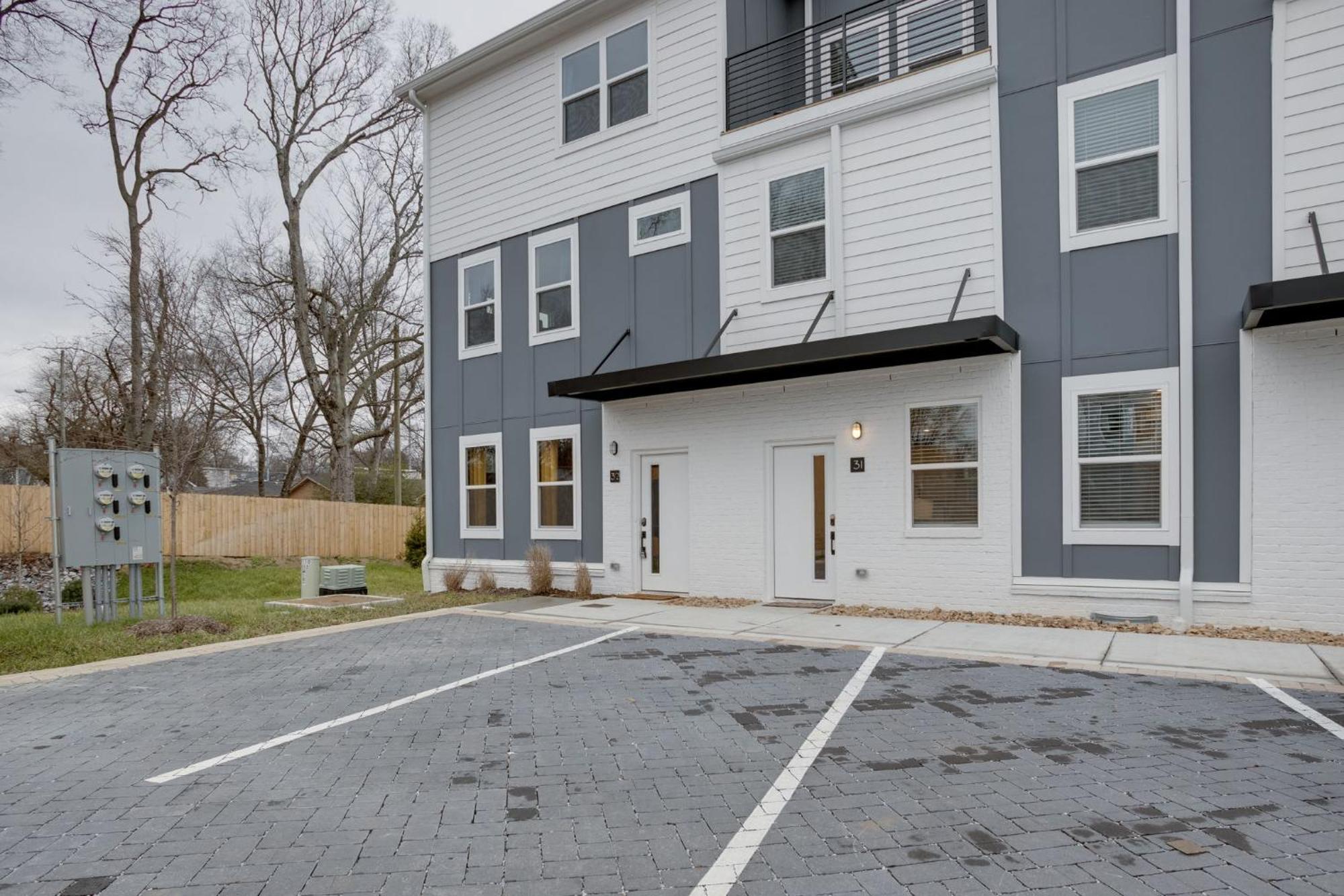 Modern Townhome, 10Min To Downtown! 8Min To Grand Ole Opry! Sleeps 8! 纳什维尔 外观 照片