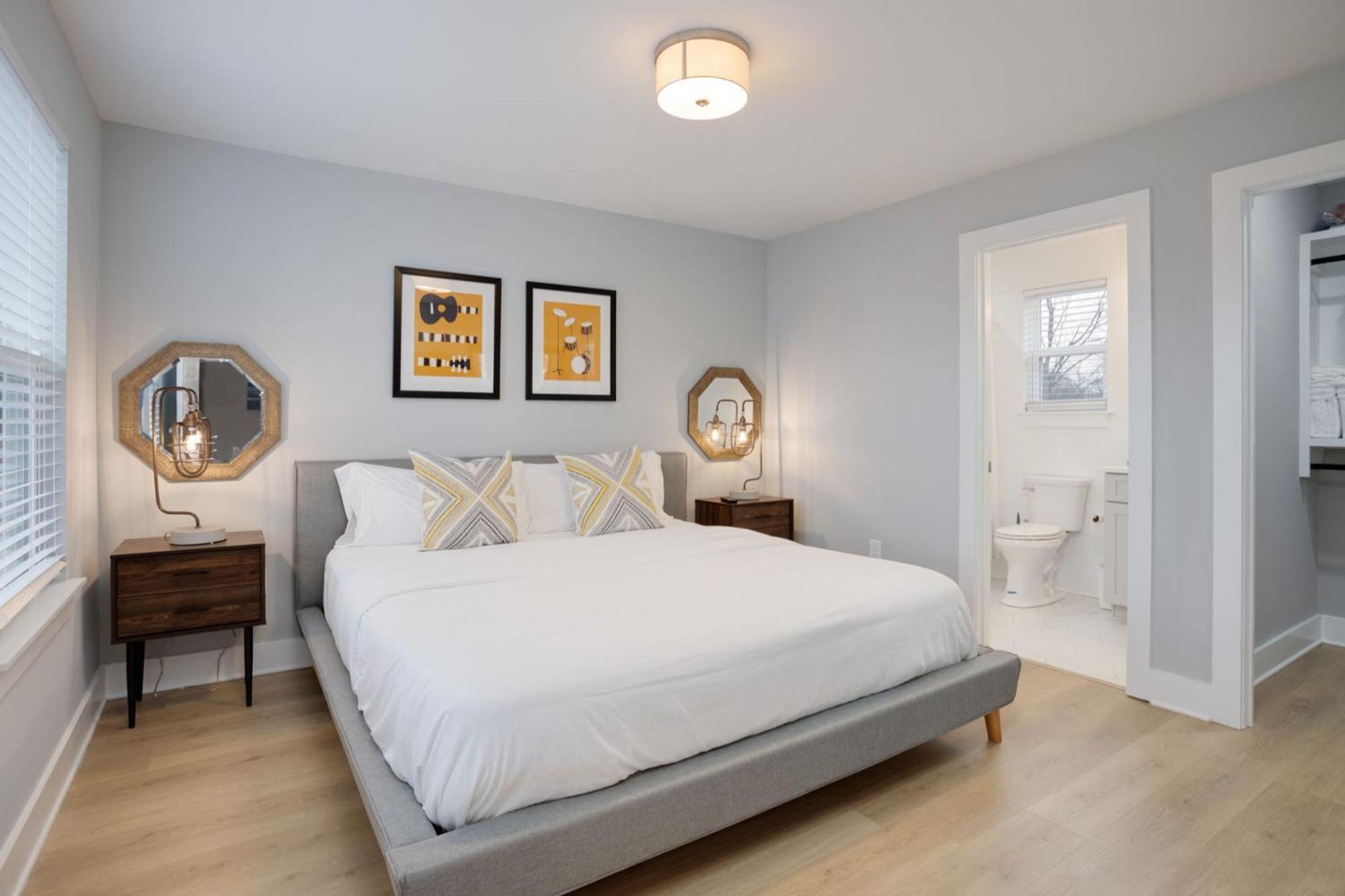 Modern Townhome, 10Min To Downtown! 8Min To Grand Ole Opry! Sleeps 8! 纳什维尔 外观 照片